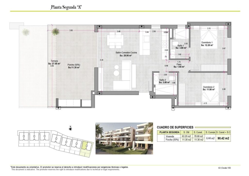 Apartment w Alhama De Murcia - oferta N9429