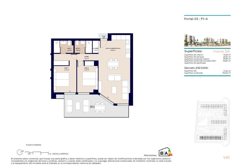 Apartment w Almerimar - oferta SP0656