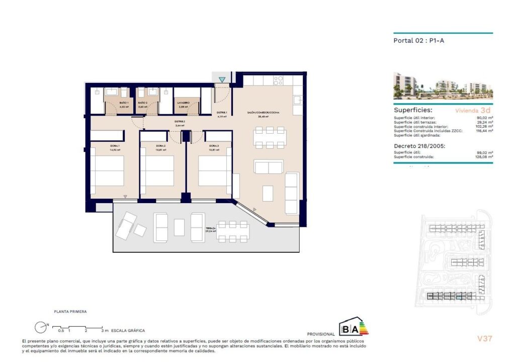 Apartment w Almerimar - oferta SP0657