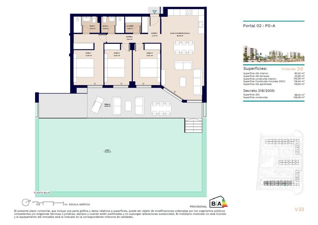 Apartment w Almerimar - oferta SP0989