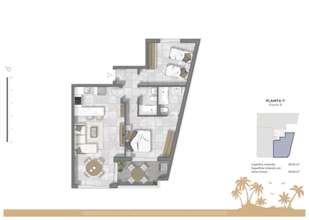 Apartment w Guardamar del Segura - oferta N9583