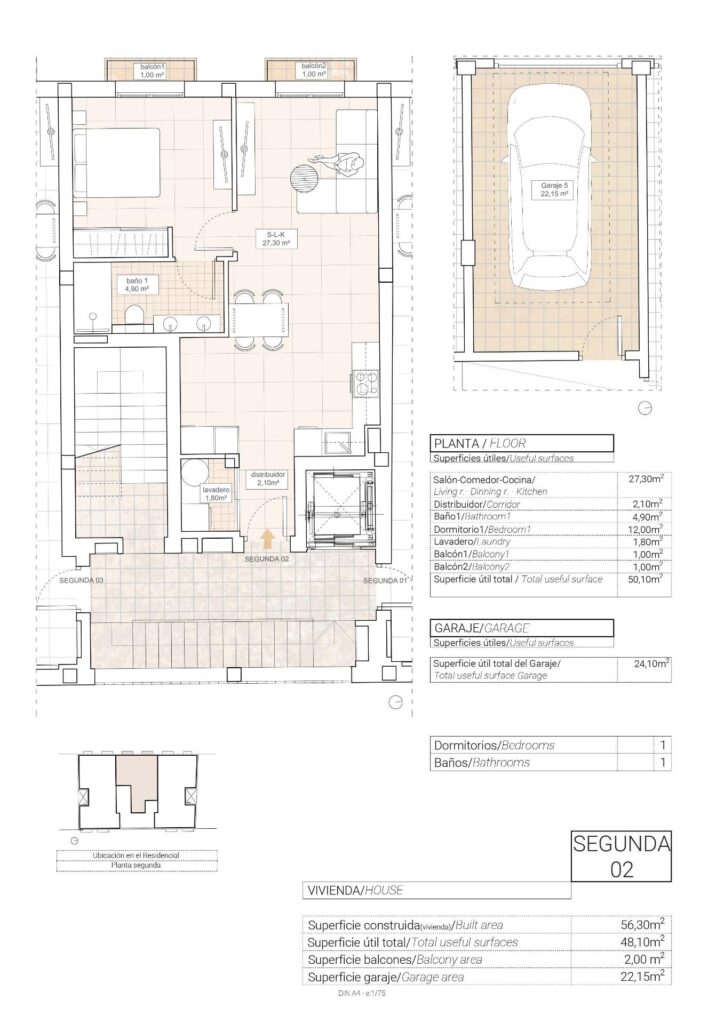 Apartment w Hondón de las Nieves - oferta N8770