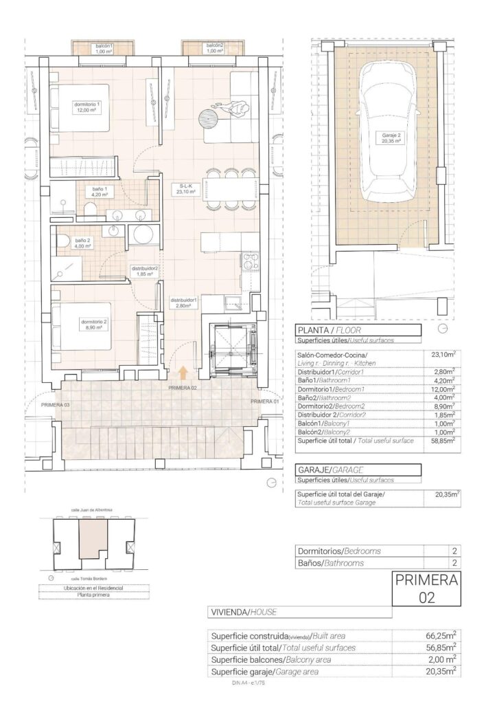 Apartment w Hondón de las Nieves - oferta N8771