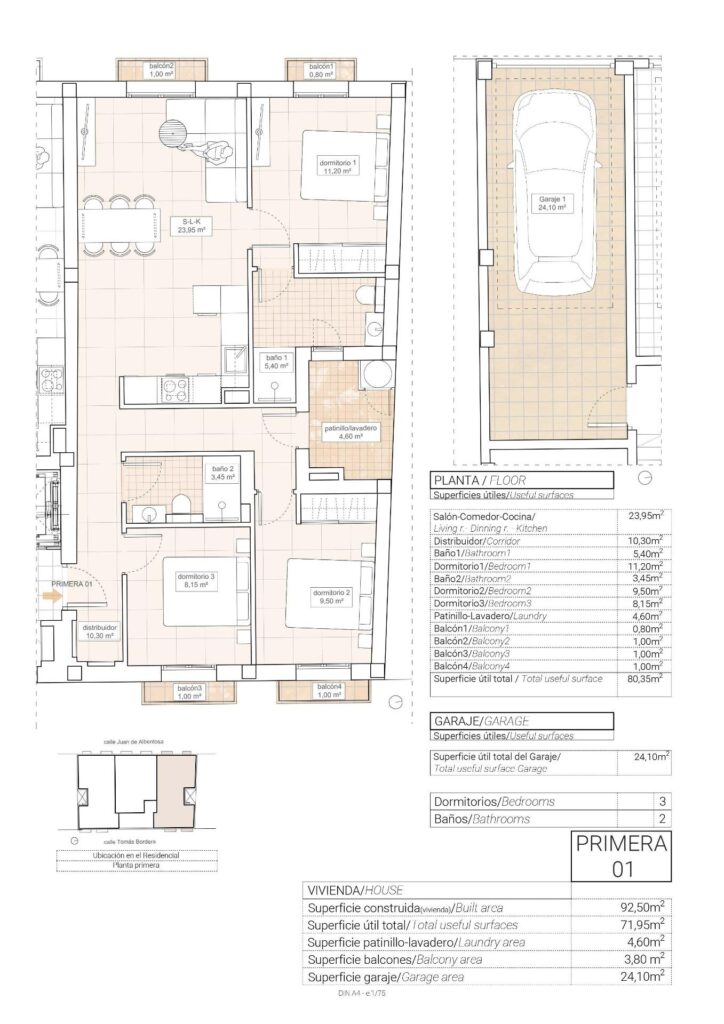 Apartment w Hondón de las Nieves - oferta N8772