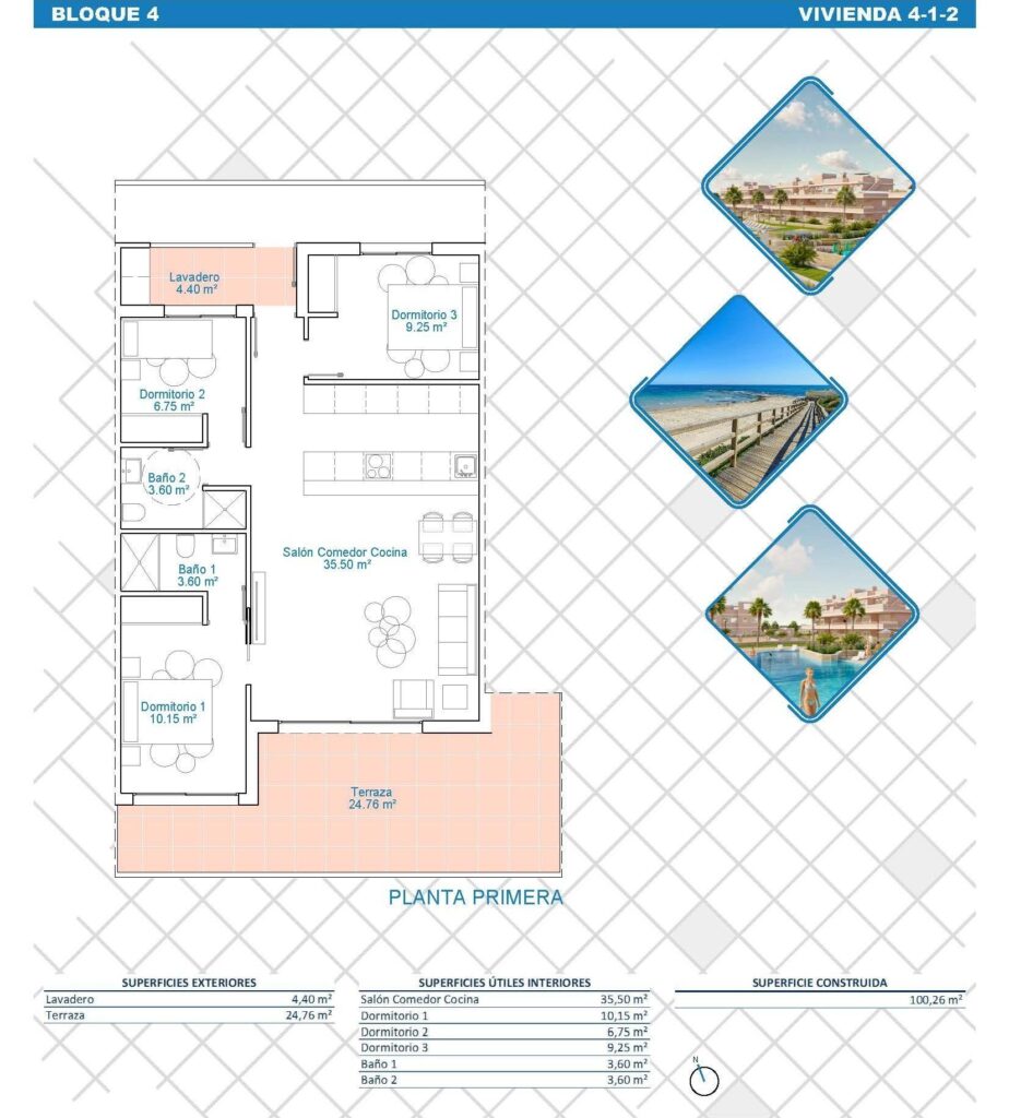 Apartment w Pilar de La Horadada - oferta N8705