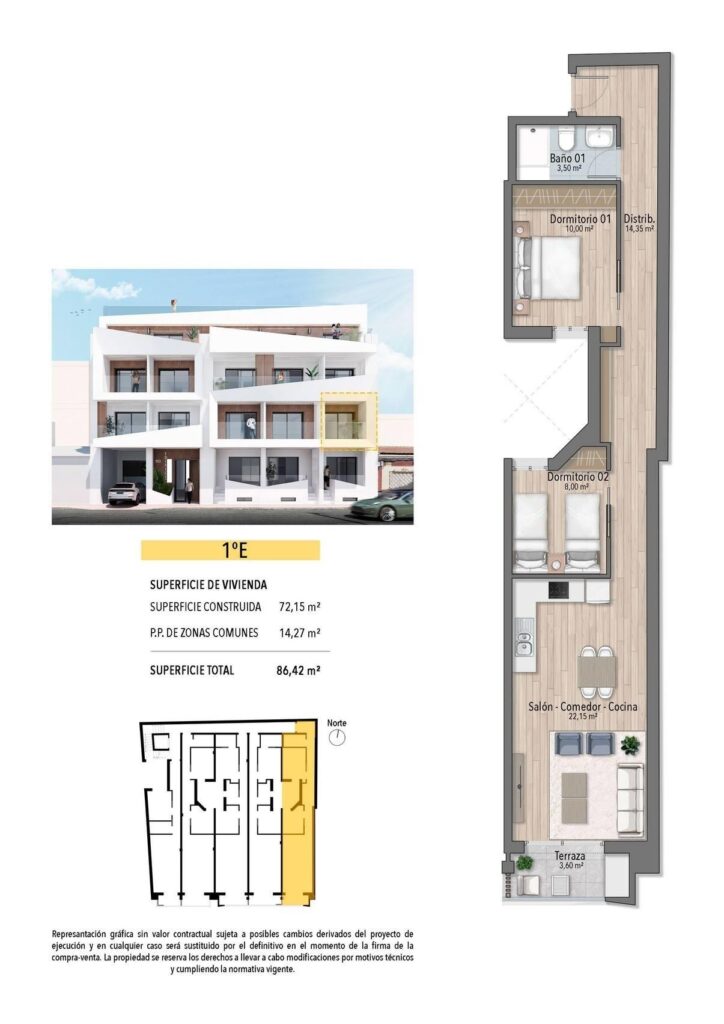Apartment w Torrevieja - oferta N8433
