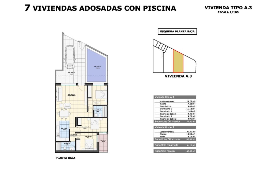 Bungalow w Pilar de La Horadada - oferta N8651