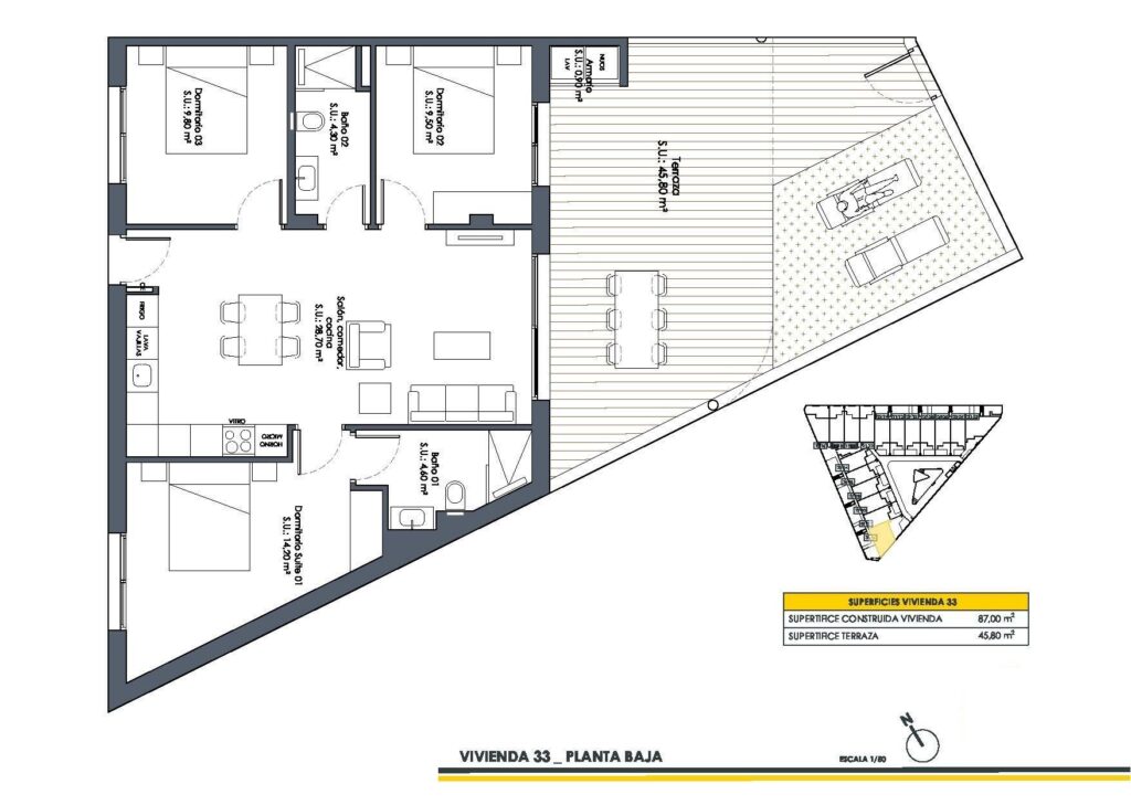 Bungalow w San Fulgencio - oferta N8792