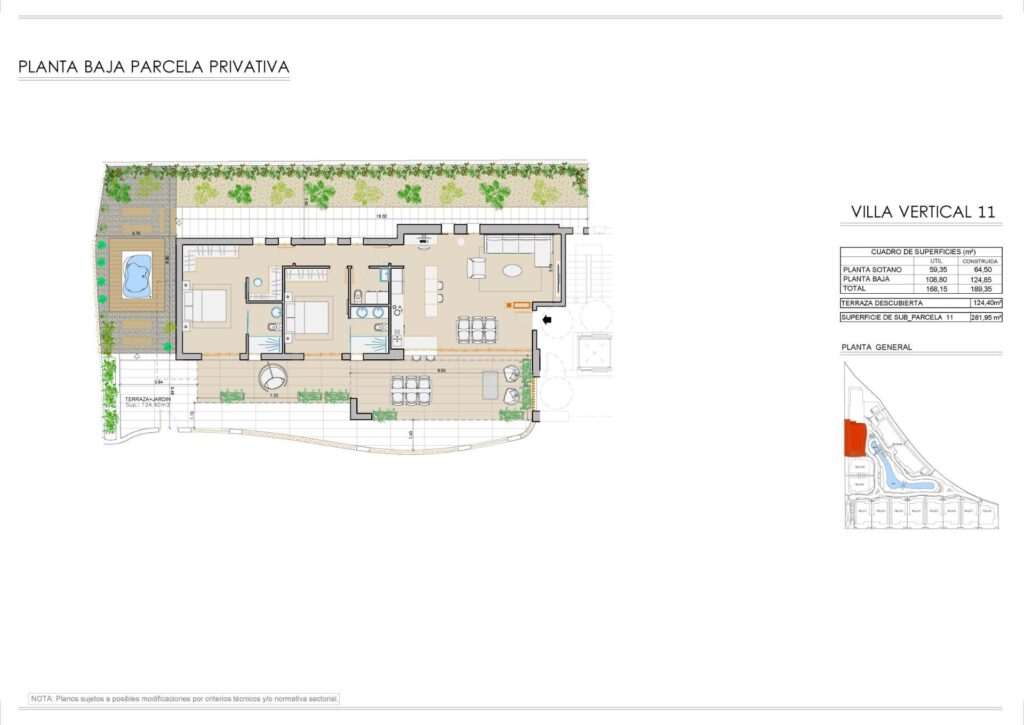 Bungalow w San Juan de los Terreros - oferta N9223