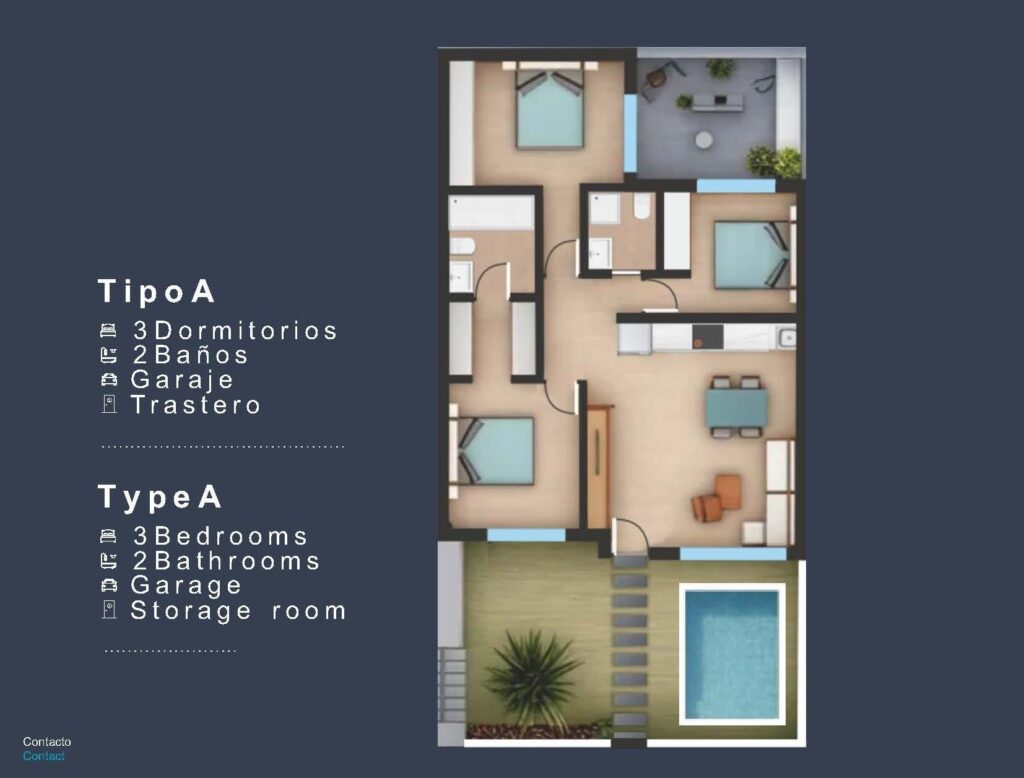 Bungalow w San Pedro del Pinatar - oferta SP1013
