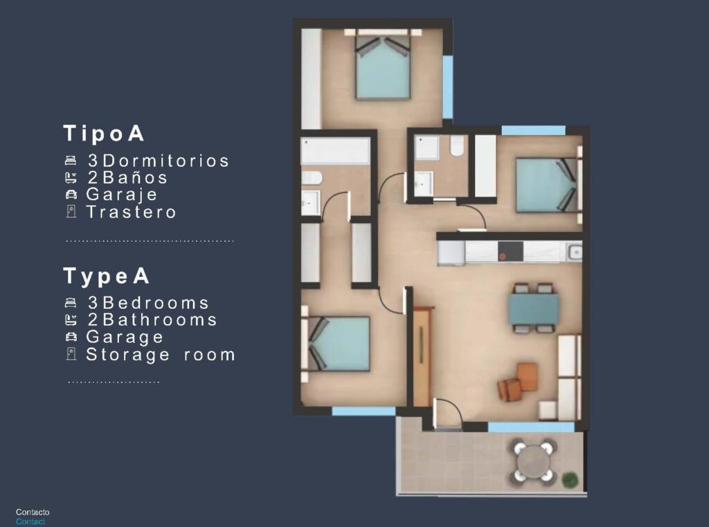 Bungalow w San Pedro del Pinatar - oferta SP1015
