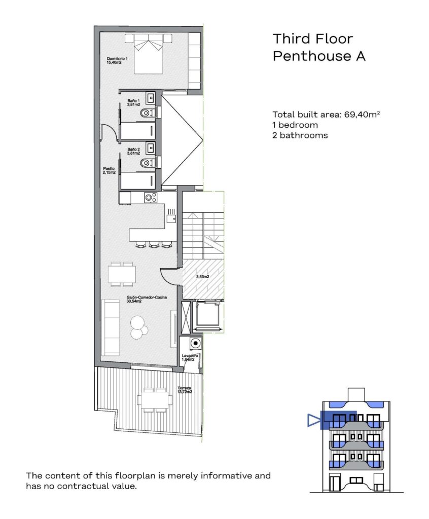 Penthouse w Torrevieja - oferta N9182
