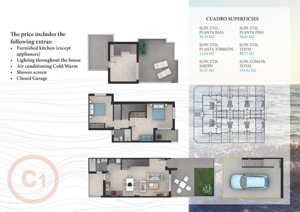 Town House w La Manga del Mar Menor - oferta N6155