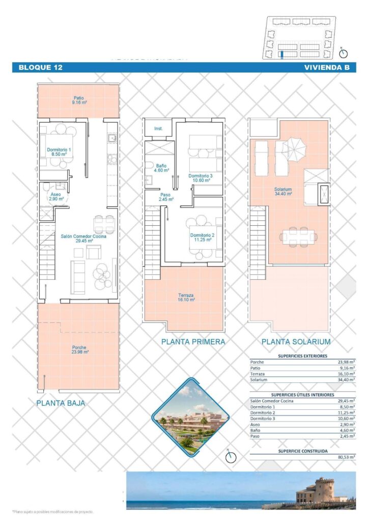 Town House w Pilar de La Horadada - oferta N8709