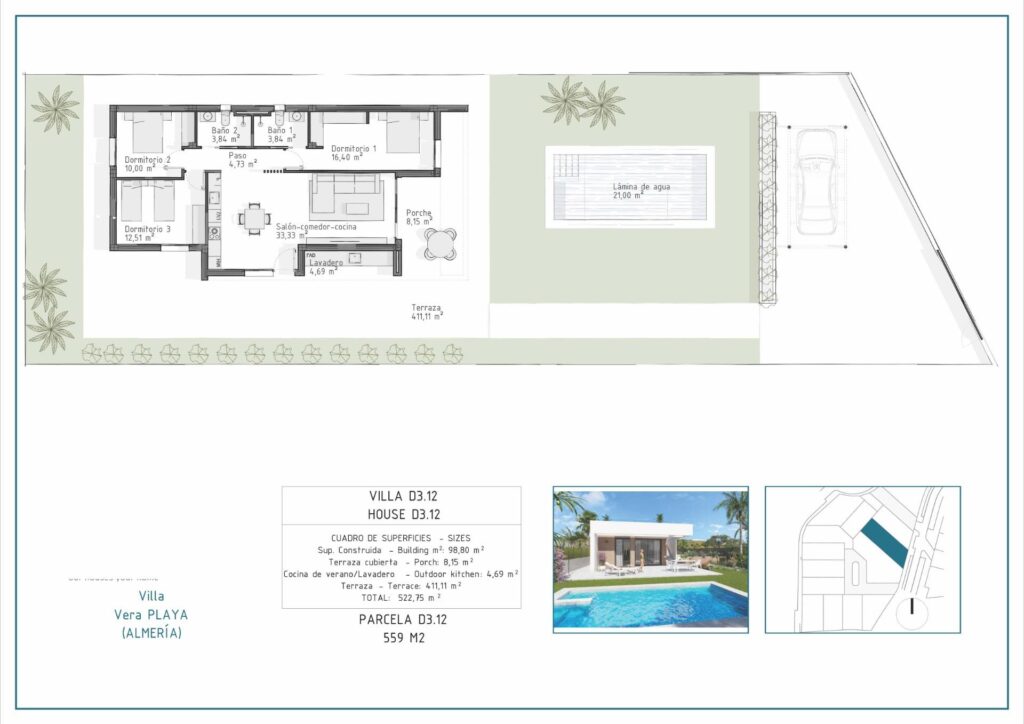 Villa w Vera - oferta N9196