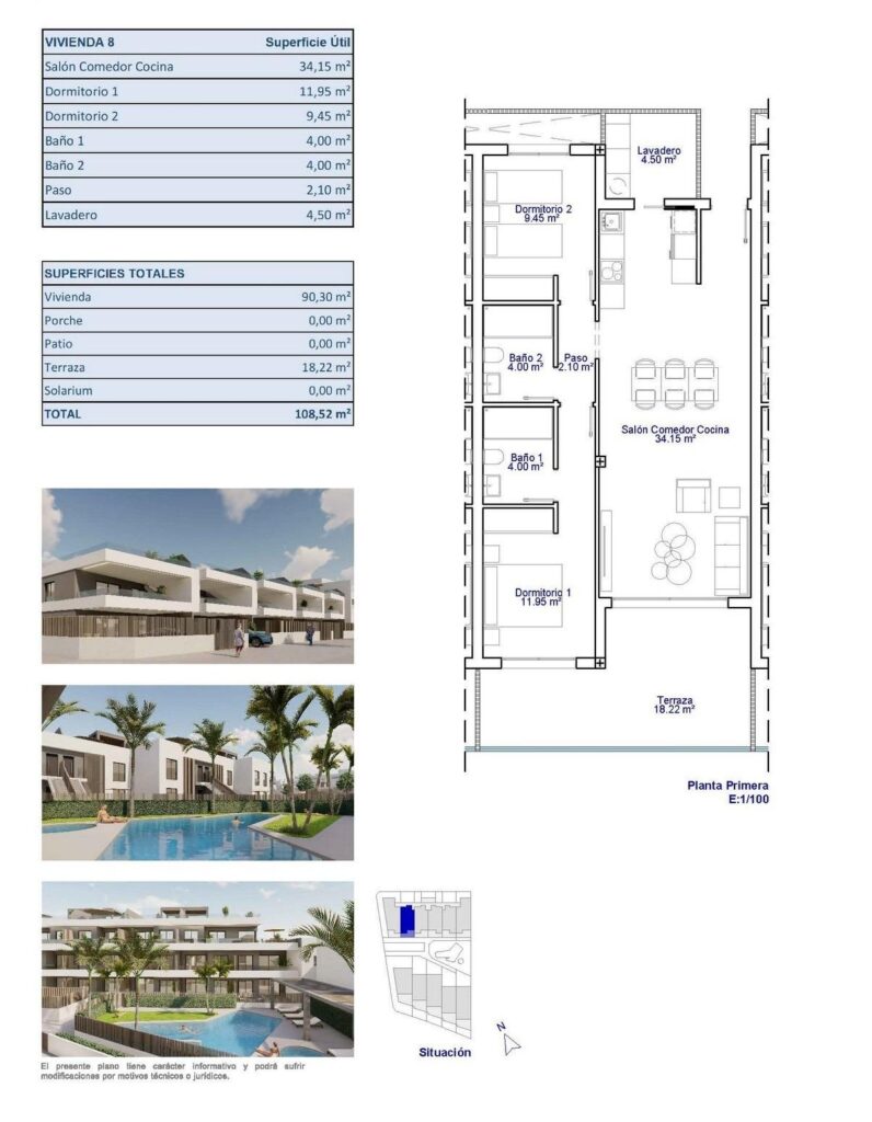 Apartment w Pilar de La Horadada - oferta N9606