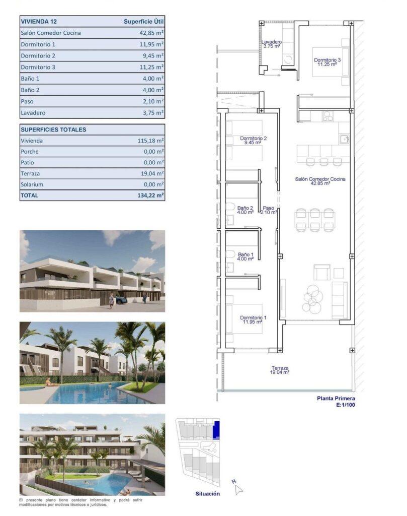 Apartment w Pilar de La Horadada - oferta N9607