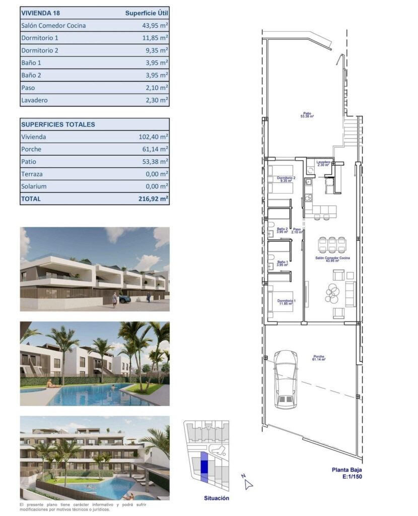Bungalow w Pilar de La Horadada - oferta N9610
