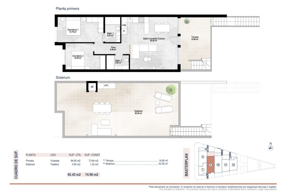 Bungalow w San Pedro del Pinatar - oferta N9707