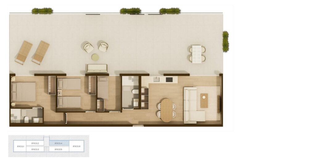 Penthouse w Moncofa - oferta SP1602