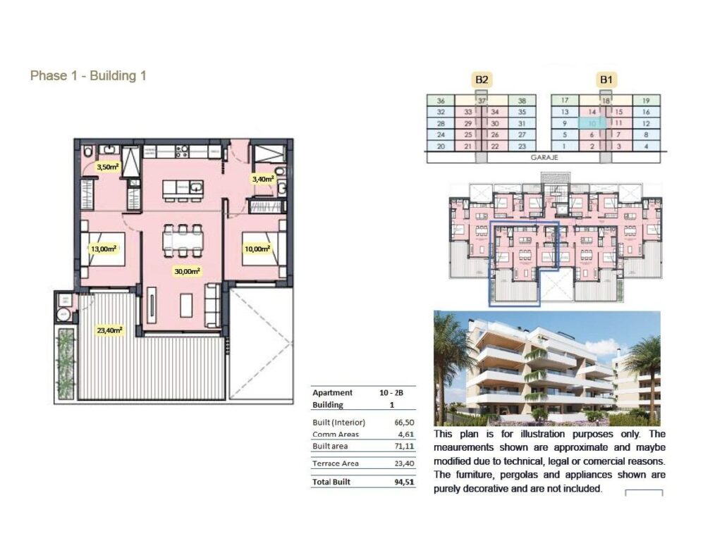 Apartment w Torre Pacheco - oferta SP1622