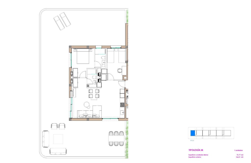 Penthouse w Moncofa - oferta SP1620