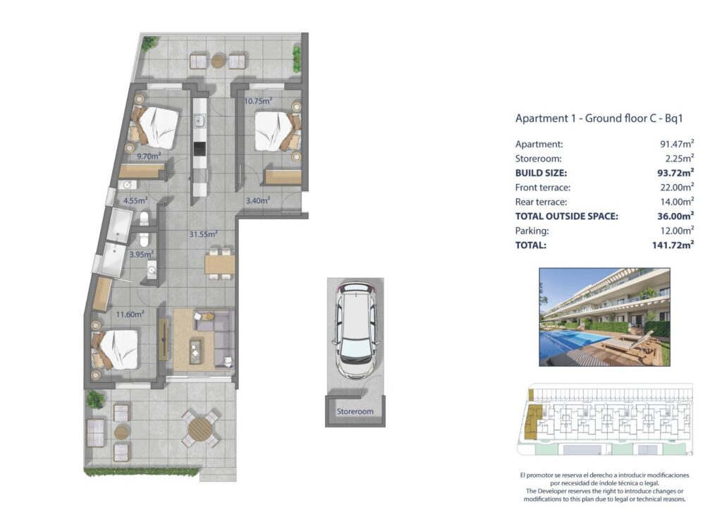 Apartment w Los Alcazares - oferta N9944