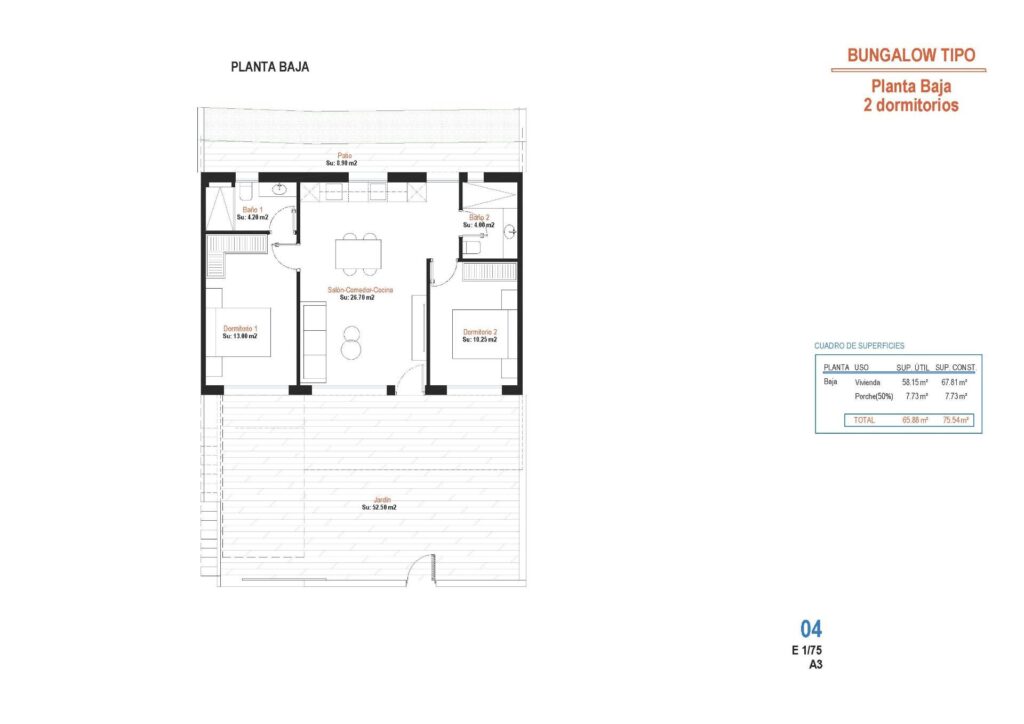 Bungalow w Alhama De Murcia - oferta N9970
