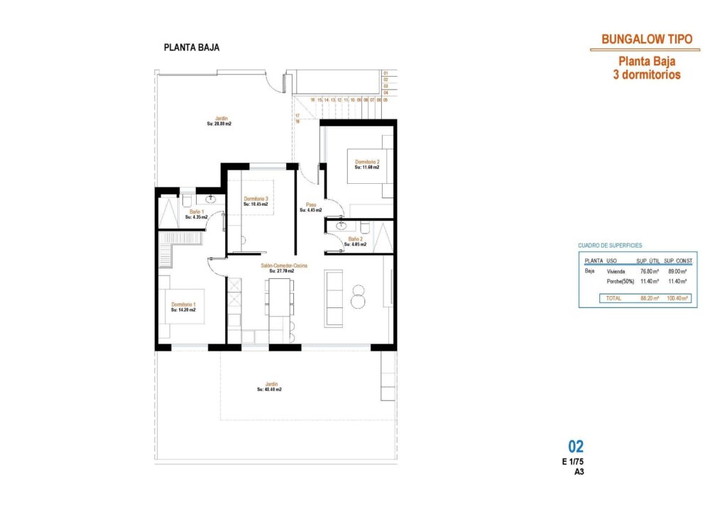 Bungalow w Alhama De Murcia - oferta N9971