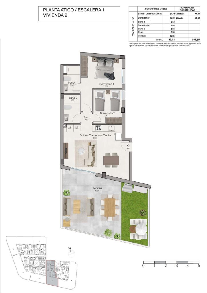 Penthouse w Santa Pola - oferta N10049